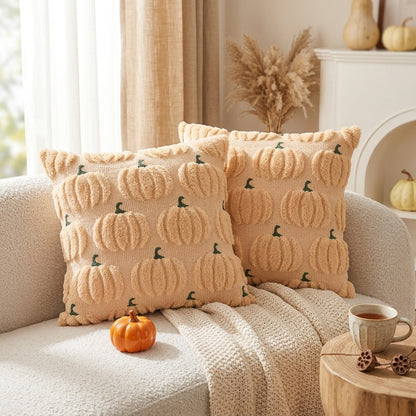 Pumpkin Pillow Case - Begie