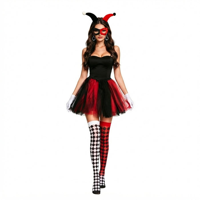 Harlequin — Wicked Halloween Costume Set