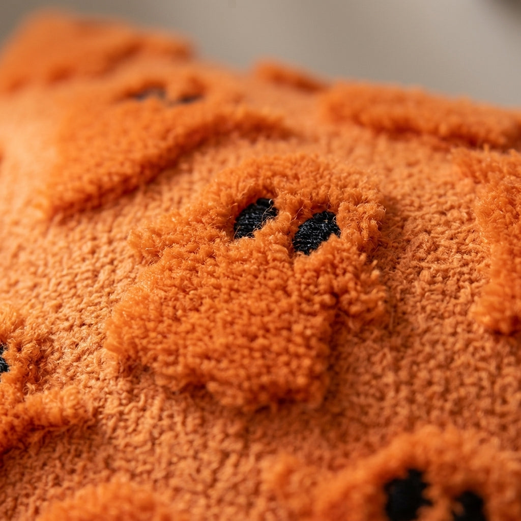 Ghosty Pillow Case - Orange