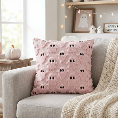 Ghosty Pillow Case - Pink