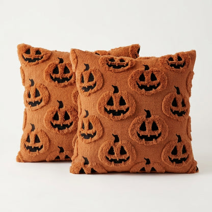 Pumpkin Pillow Case - Dark Orange