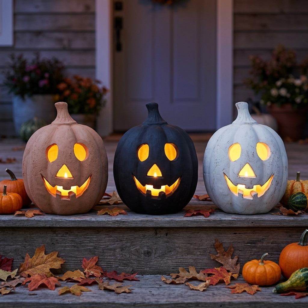 Terracotta Pumpkins