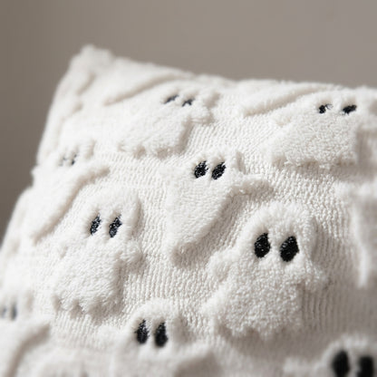Ghosty Pillow Case - White