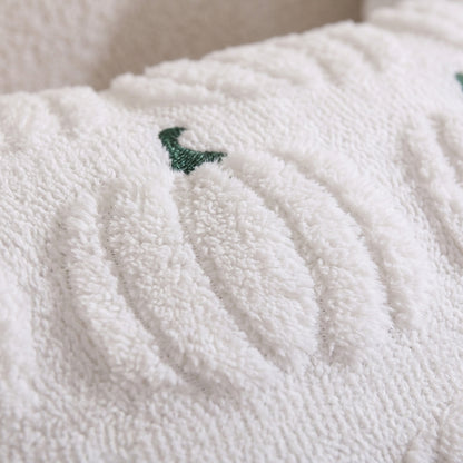 Pumpkin Pillow Case - White